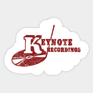 Keynote Records Sticker